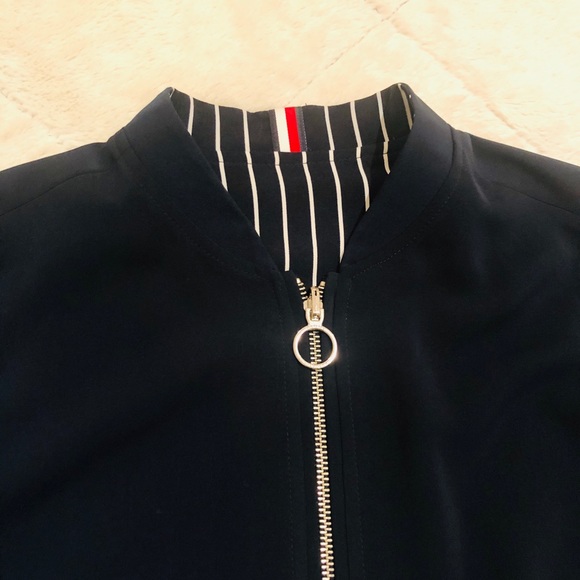 SOLD — Tommy Hilfiger reversible bomber jacket - Picture 2 of 5